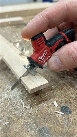 Milwaukee Mini-Cut Tool in Action! Tiny Saw, BIG Precision Cuts#powertools #tools #woodworkingtools