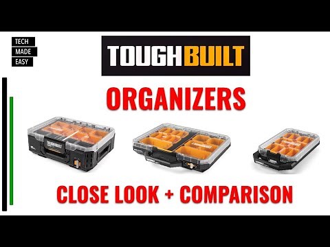 ORGANIZERS Toughbuilt StackTech Organizers compared