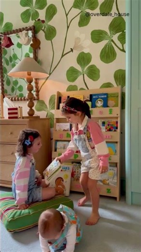 Children’s Bookcase | The Original Front-Facing Montessori Design | Choose Your Alphabet Colour