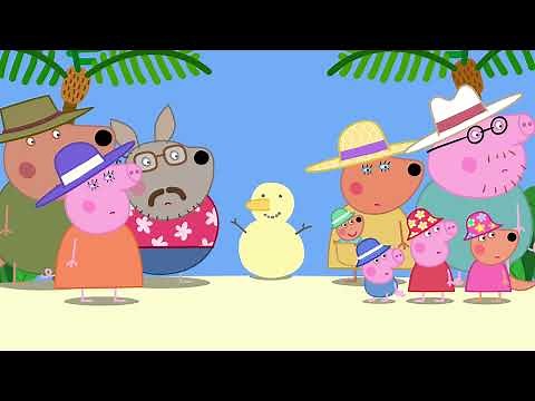 Peppa Pig | Christmas with Kylie Kangaroo | Family Kids Cartoon