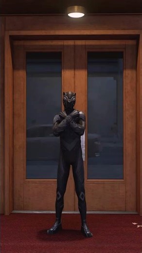 WAKANDA FOREVER🖤💜 - Miles morales shows tribute to black panther in Marvel’s Spider Man 2 #shorts