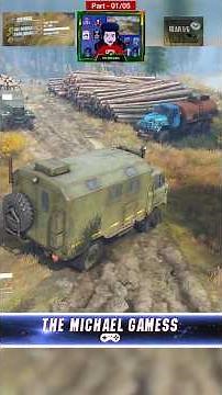 😎Let's Repair The Truck Mudrunner Repair & Refuel Challange Part 01-05 With Epic Graphics Gameplay