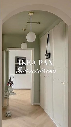 #ikeahack 🛠️ DIY built-in wardrobe with Ikea Pax