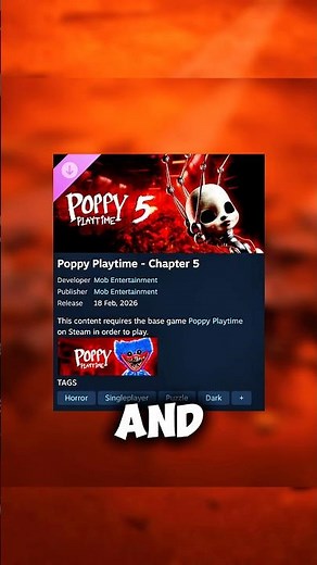 🤫| FINALLY ￼POPPY PLAYTIME CHAPTER 5 IS HERE FULL GAMEPLAY VIDEO