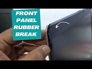 Dell latitude E6440 Laptop - Front Panel A - Rubber Break - Replace - front panel rubber Replacement