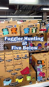 come hunt for Fugglers with us 🤩🧸 #fivebelow #fivebelowfinds #fugglers #fugglersfinds #toys #viraltoys #plush #viralplush | Five Below