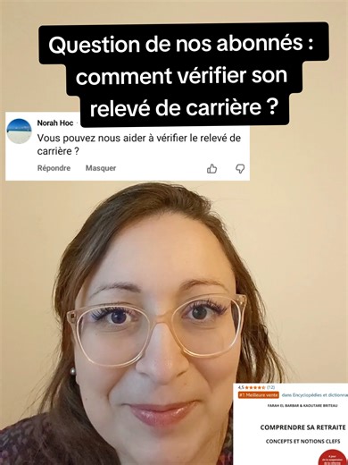 🎯 Défi du jour : vérifier votre relevé de carrière On répond à Nora et on vous donne les clés pour repérer les erreurs 💥LIEN EN bio ➡️ Le tuto complet est sur YouTube : Tapez @ComprendreSaRetraite puis la vidéo : “Vérifier votre relevé de carrière avant qu’il ne soit trop tard”. 💬 Revenez ici et dites : “fait ✅” si vous l’avez commencé, ou “erreur trouvée 😳” si vous avez repéré quelque chose #relevedecarriere #retraite #assuranceretraite #carsat