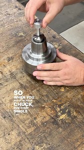 5C Collet Stops: Small Tool, Big Time Saver 🛠️📏 If you're running repeat ops on the lathe or mill, a 5C collet stop keeps your part location locked in every time. No remeasuring, no fuss. Just have to be careful when tightening it so it doesn’t move! #5CCollet #ColletStop #MachinistTips #WorkholdingMatters | High Caliber Craftsman Builds
