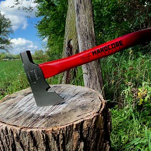 Hardcore Hatchets are built for real work, precision-forged, field-tested, and finished to outlast anything you throw their way. Crafted with American hickory and top-tier steel, this is the kind of tool you hand down, not throw away. | Hardcore Hammers | Facebook