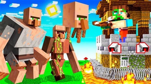 Villagers vs The Most Secure House in Minecraft