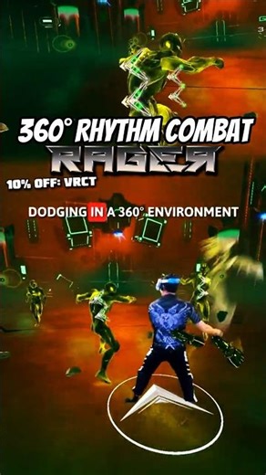 Rhythm meets Cardio Combat in VR #Rager #metaquest #quest3