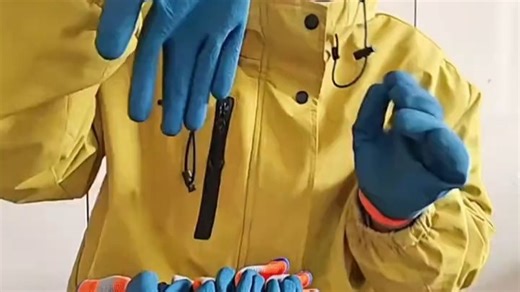 德力西电气轮胎橡胶工地耐磨耐用劳保手套防护防滑透气干活专用12双防滑耐磨藏蓝发泡