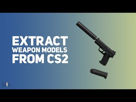 Extract CS2 weapons to Blender with VRF