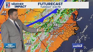 Extended forecast for Greensboro and North Carolina - June 30th
