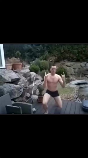 Finally I saw the whole video of this 😅 #icebath #fun #laugh #dive #comedy Did you smile? 😀 Please follow for more 💗