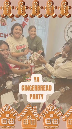 Movement Church on Instagram: "Young Adult Gingerbread house building competition = Sugar, junk food, laughs, creativity, and of course-competition! #movementchurch #YAS #christmas"
