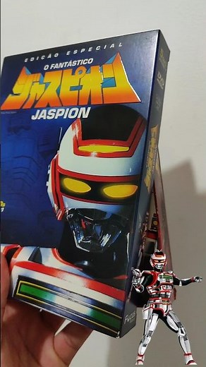 Box completo Jaspion #tokusatsu #dvd #juspion #dvdcollector