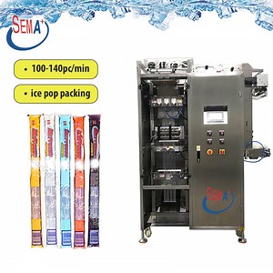 [Hot Item] Full Automatic Liquid Ice Pop Ice Lolly Bag Multi Lane Jelly Stick Packing Machine