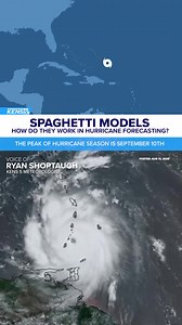 4.8K views · 13 reactions | With Erin likely to become a hurricane this week, the hurricane center has been utilizing numerous forecast models also known as the spaghetti models. How do these models work? Why are they important? Meteorologist Ryan Shoptaugh explains! | KENS 5 & Kens5.com | Facebook