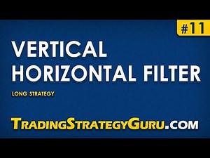 Vertical Horizontal Filter based Long Trading Strategy