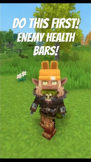 HYTALE: TURN ON ENEMY HEALTH BARS FAST! DO THIS NOW! #hytale