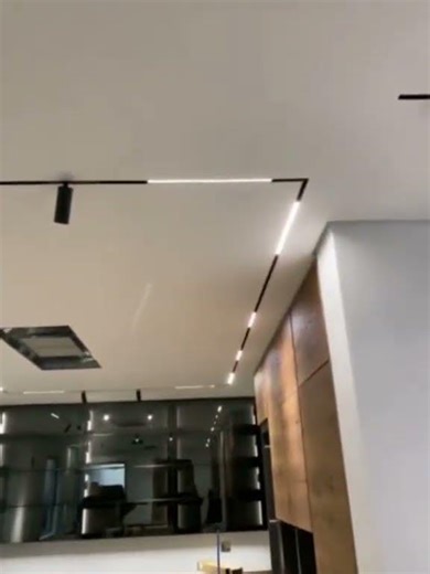 Magnetic Track Light Project Case Study Modern LED Lighting Design for Commercial Residential Spaces
