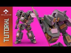 LEGO Mech MOC : Lloyds Titan mech | Tutorial