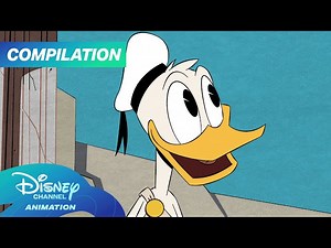 DuckTales BEST of Donald Duck Moments Compilation! 💛 | 13 Minutes | @disneychannelanimation - Videos For Kids