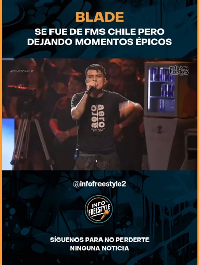 Blade siempre golpeando 🥊🇨🇱 #fms #chile #blade #freestyle