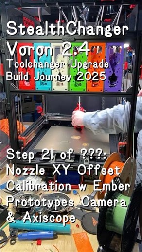 Easy XY Offset Calibration for Tool Changers! Ember Prototypes Camera, Axiscope, Mainsail, Oh My!