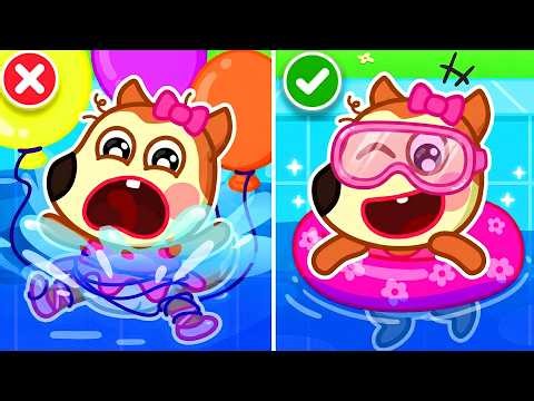 Oh No! Pool Safety Rules 🏊‍♀️🚫🌸 Lucy Children's Songs