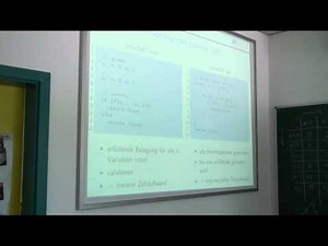 Theoretische Informatik Vorlesung Nr. 23