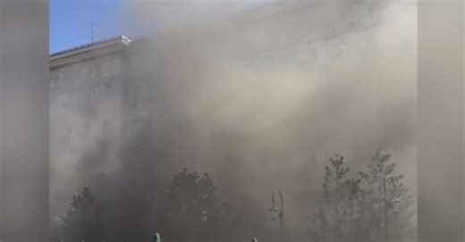 Москва снова в огне: в самом центре российской столицы произошел большой пожар (видео)