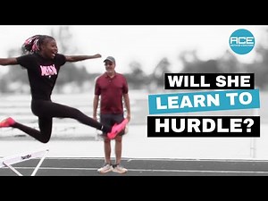 Can She Learn to Hurdle? | Coaching Hurdles for Beginners | How to Hurdle