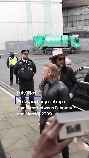 Russell Brand Appears at Southwark Crown Court