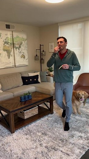 when I open string cheese #dog #goldenretrieverlife #cheese