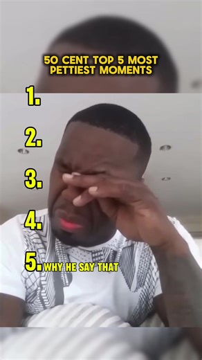 50 Cent's Petty Moments That Will Make You Laugh