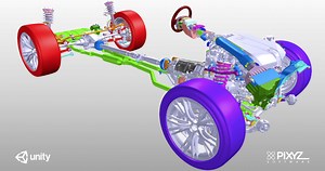 Unity and PiXYZ Software Brings CAD Data to Real-Time Development