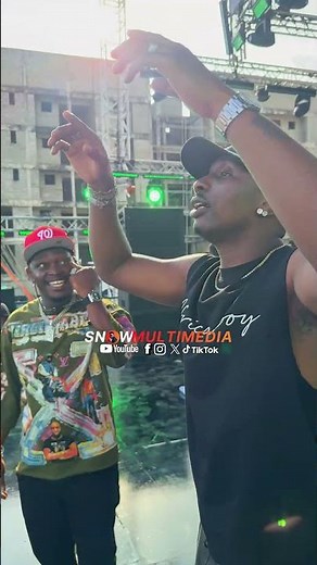 WATCH JUMA JUX SETTING UP THE VENUE BEFORE HIS SHOW IN LAGOS