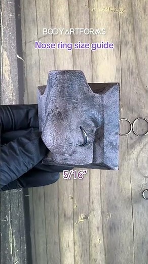 Nose Ring Diameter Size Guide