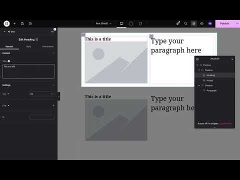 Elementor Editor v4: Quick "Components" test