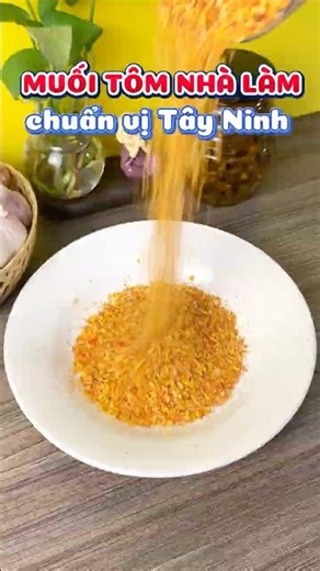 Cách làm muối tôm Tây Ninh tại nhà cực đơn giản #muoitom #muoitomtayninh