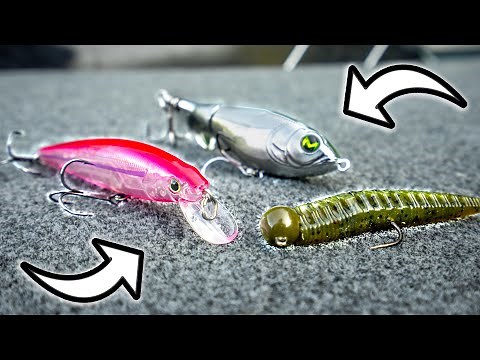 Top 5 Lures For SMALLMOUTH Bass!