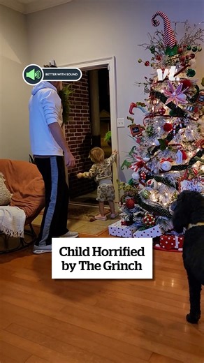 Child Horrified By The Grinch 😅 | VT