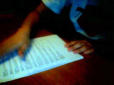 plier une feuille en 3