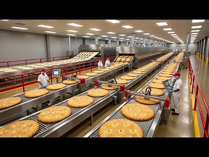 Inside a Ritz Cracker Bakery: From Wheat Dough to Iconic Buttery Crackers (Full Process)