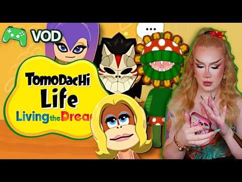 I MADE TWO ISLANDS!! | Tomodachi Life: Living the Dream (Livestream #2)
