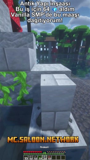 Ne Kadar Kötü İş 🥺🥺 I #shorts #minecraft #minecraftshorts #minecraftserver