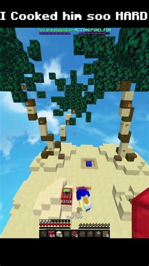 I Cooked Him in Fireball Fight… He RAGED 💀 (Fakepixel)