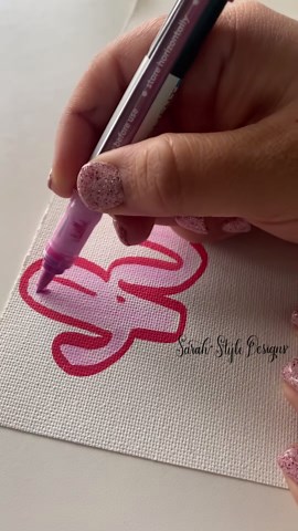 Bubble lettering that instantly pops off the page